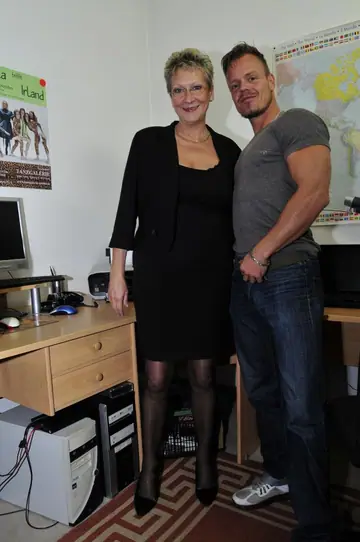 Angelika J – Busty European MILF Gets Fucked in the Office
