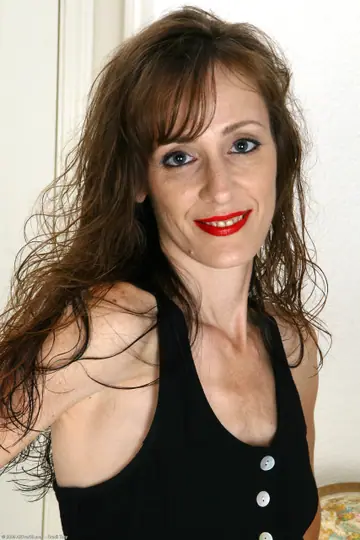 Slim Brunette MILF Strips for a Threesome with Anal and Creampie