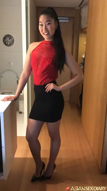 Tall Slim Asian Babe Gets Fucked Doggy Style