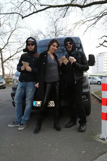 Meggie Marika – European Brunette in Boots Takes BBC and a Creampie Outdoors