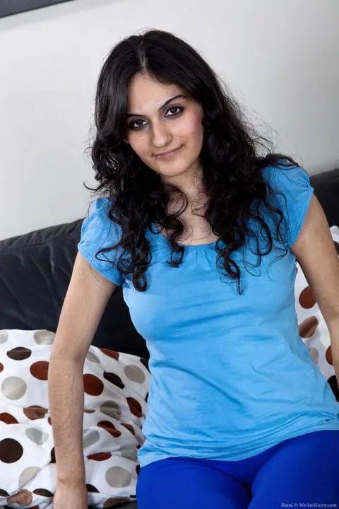 Petite Indian Babe Spreads Her Hairy Bush in Panties – photo 1 of 20