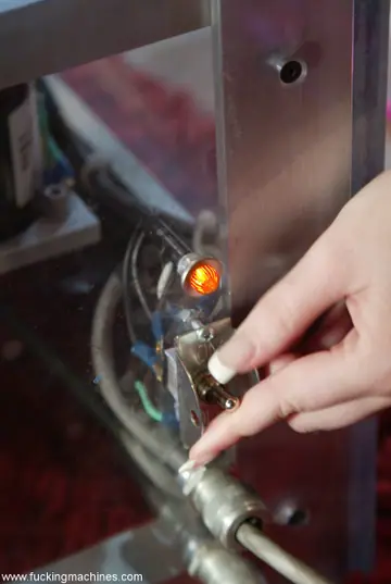 Charlotte Stokely – Petite Blonde Rides a Machine Dildo