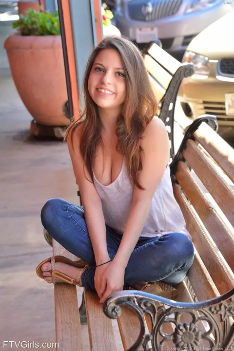 Petite Woman Flashes Her Ass and Spreads Her Pussy in Public – photo 5 of 20