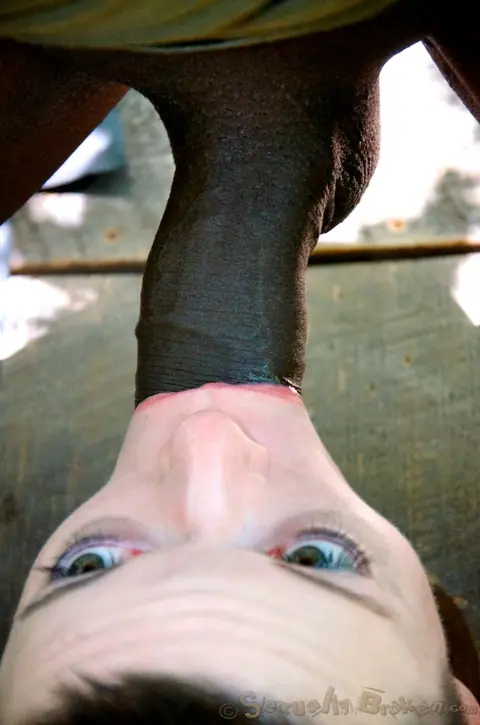 Hazel Roze: Busty Redhead MILF Gets Bound for Bondage Anal in the Forest – photo 11 of 16
