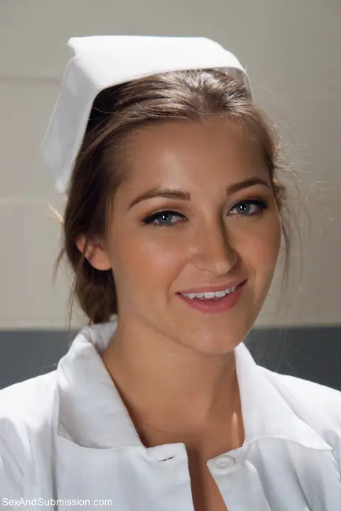 Dani Daniels: Busty Brunette in Nurse Lingerie Poses Nude in Heels – photo 18 of 20