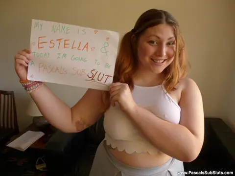 Estella Bathory: Redhead BBW Strips Out of Her Skirt and Socks – photo 12 of 12