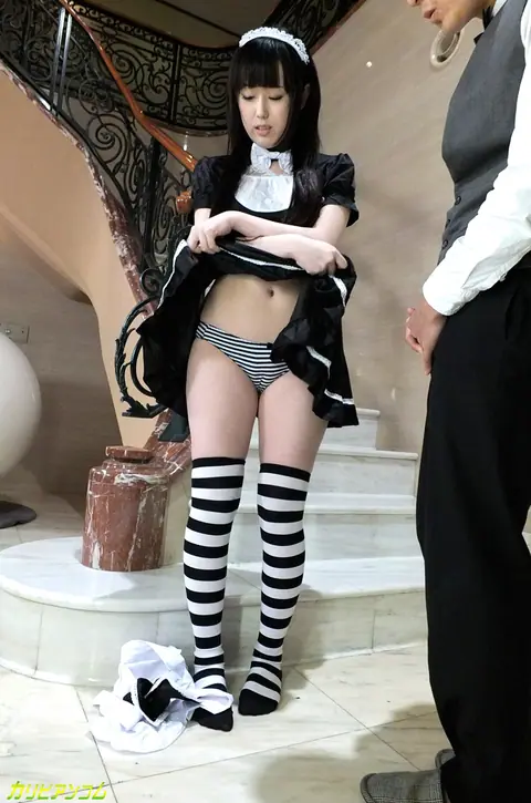 Machiko Ono: Petite Asian Maid Gets Fucked in Uniform – photo 5 of 20