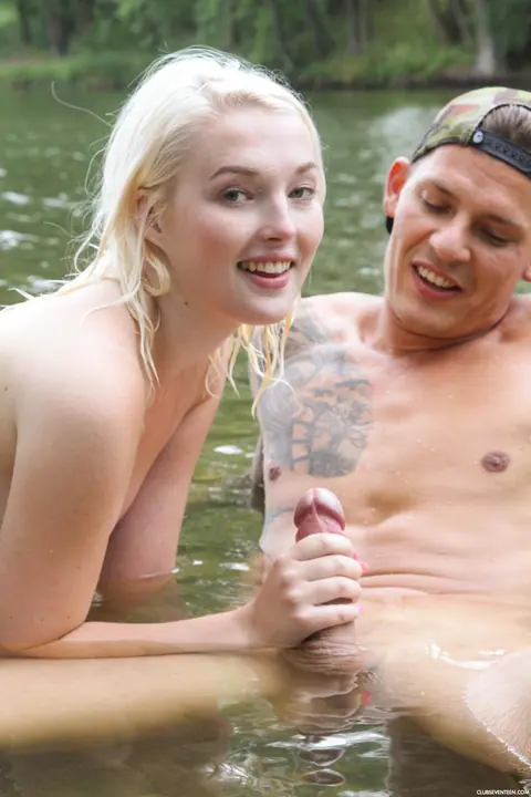 Lovita Fate: Czech Blonde Fucks in Shallow Water at the Beach – photo 11 of 20