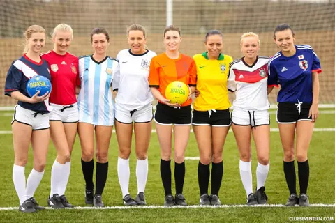 Cayla Lyons: Blonde and Brunette Czech Women Have Lesbian Sex on the Soccer Pitch – photo 1 of 20