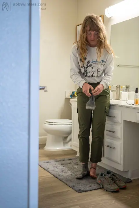 Blonde PAWG Strips Out of Her Jeans and Panties – photo 14 of 20
