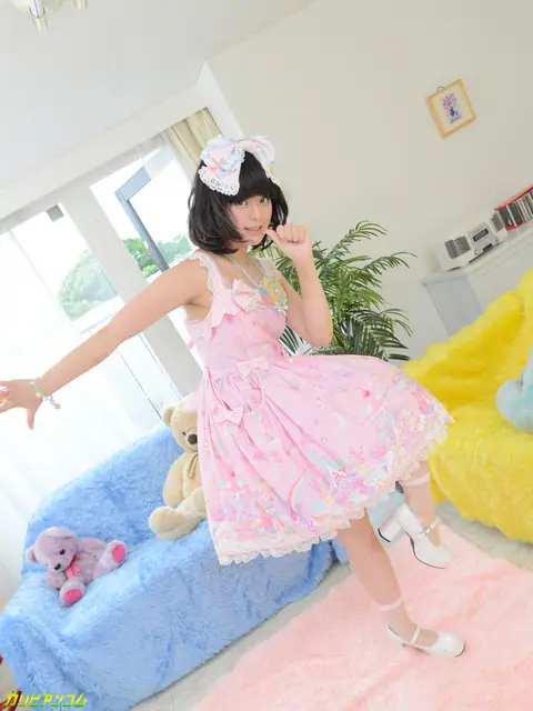 Rika Shimazaki: Petite Asian Babe in Cosplay Dress Takes Anal with a Vibrator – photo 4 of 20