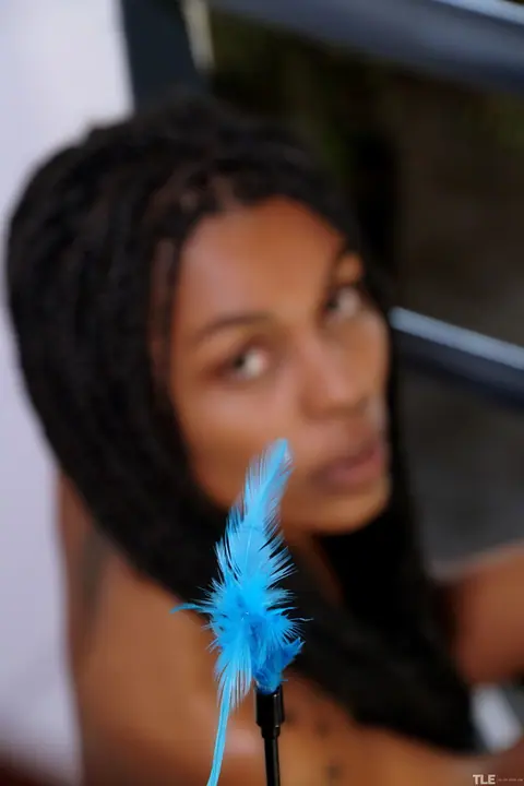 Sofia Cuty: Ebony Brunette Strips and Fingers Her Pussy – photo 2 of 20