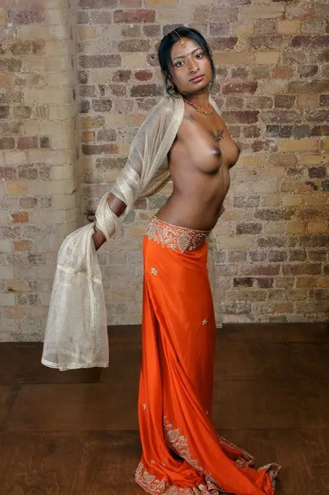 Indian MILF Strips Out of Her Skirt and Heels to Show Her Small Tits – photo 1 of 13