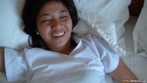 Filipina in Uniform Sucks Cock and Gets Fucked POV – photo 15 of 21