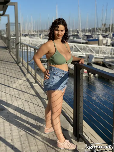 Crystal Chase: Latina BBW Takes a Creampie in POV – photo 4 of 20