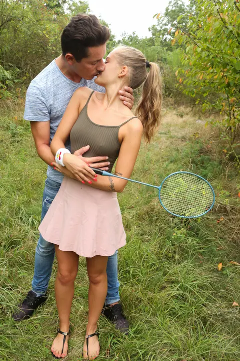 Tiffany Tatum: European Blonde Gives a Handjob and Gets Fucked Outdoors – photo 5 of 20