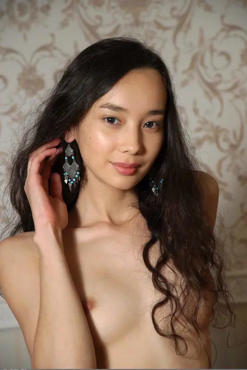 Asian Brunette Spreads Her Hairy Pussy Wide – photo 10 of 20