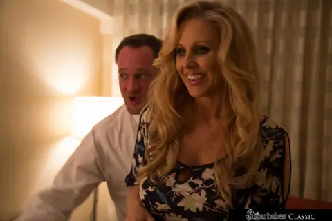 Julia Ann: Thick Blonde MILF Rides Cock in Lingerie and Stockings – photo 10 of 20