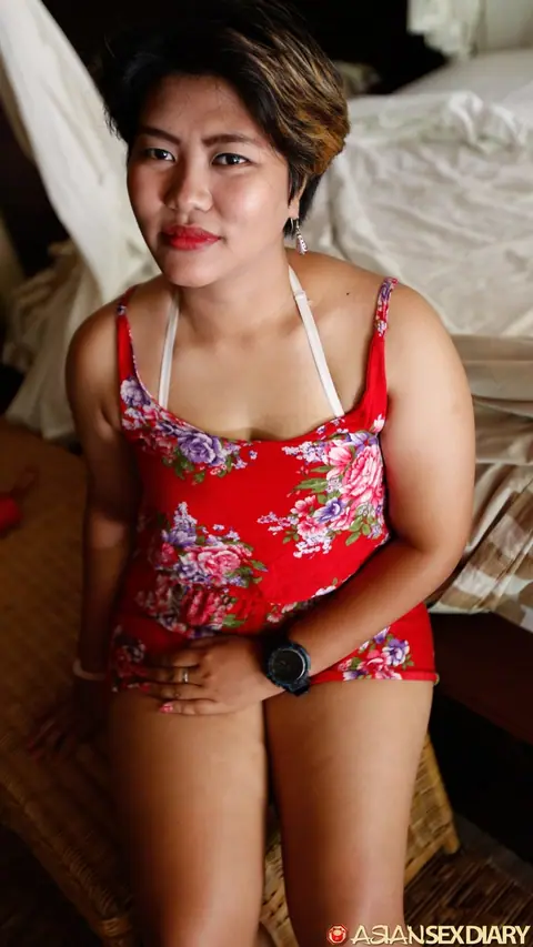 Asian BBW with Short Hair Gets Fucked Doggy Style – photo 6 of 20