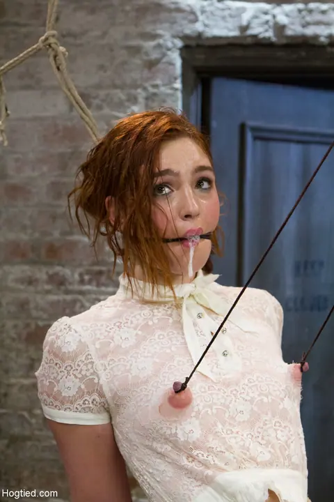Jodi Taylor: Short-Haired Redhead Gets Toyed in Panties During Bondage – photo 18 of 20