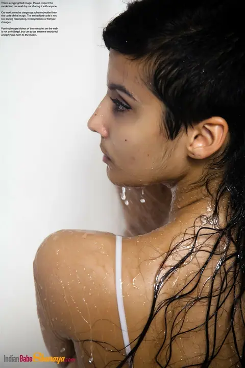 Indian Babe with Big Tits Strips Out of Her Dress in the Bathroom – photo 7 of 16