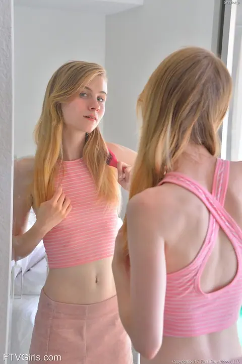 Charlotte Carmen: Slender Blonde Fingers Herself and Uses a Dildo – photo 1 of 20