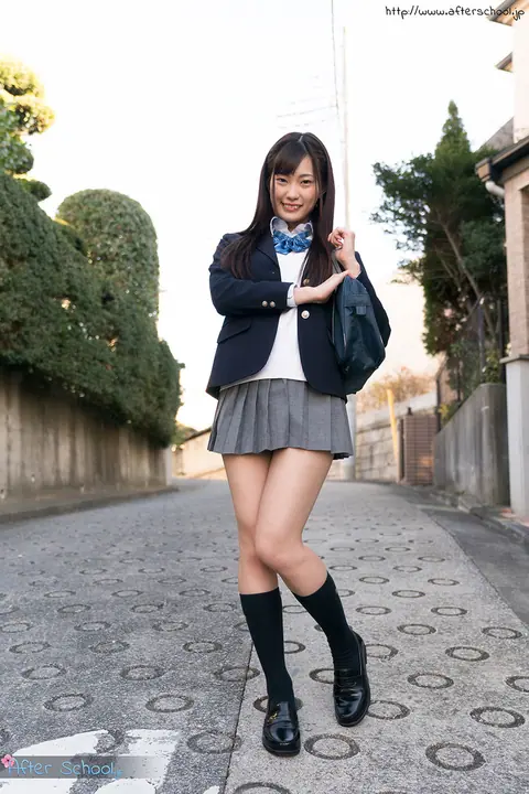 Akari Mitani: Japanese Brunette Flashes Panties and Strips Down to Her Socks – photo 2 of 16