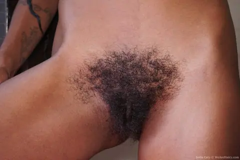 Sofia Cuty: Busty Ebony Brunette Shows Her Hairy Pussy in the Bathroom – photo 13 of 21