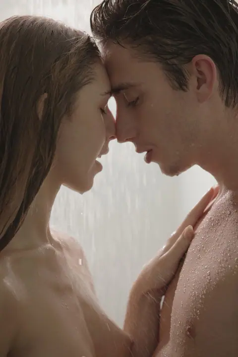 Krystal Boyd: Brunette Sucks Him and Takes Anal Doggy Style in the Shower – photo 3 of 16