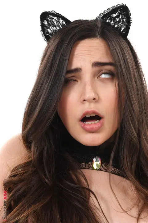Ariana Van X: Thick Latina in Lingerie Plays with a Dildo and Spreads – photo 14 of 15