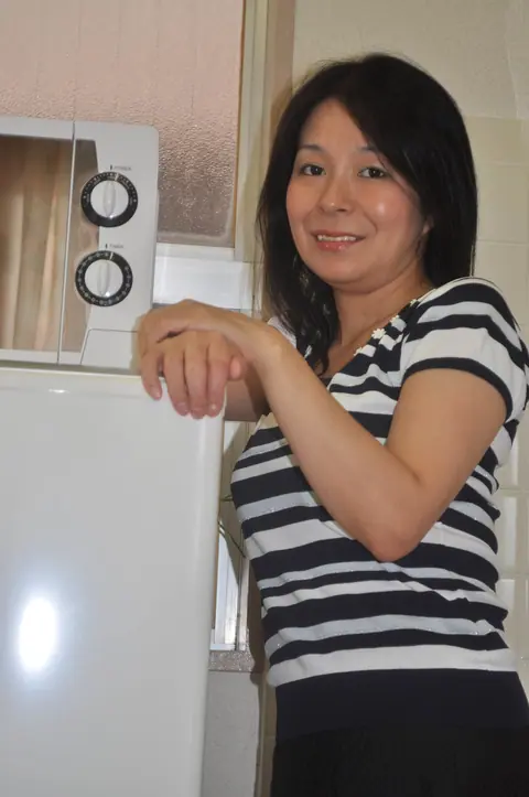 Petite Asian MILF in Glasses Strips and Spreads Outdoors – photo 9 of 20