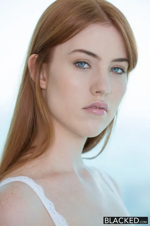 Gwen Stark: Skinny Redhead in Lingerie Takes BBC Doggy Style – photo 2 of 20