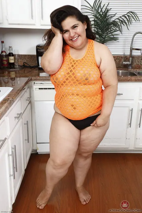 Karla Lane: Latina BBW Undresses and Shows Her Hairy Pussy – photo 1 of 20