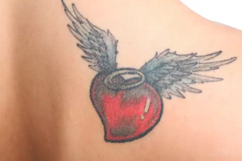 Tattooed Blonde with Enhanced Tits Spreads Her Pink Pussy and Asshole – photo 10 of 20