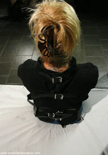 Ginger Lynn – Mature Redhead in a Dress and Heels Endures Bondage Sex