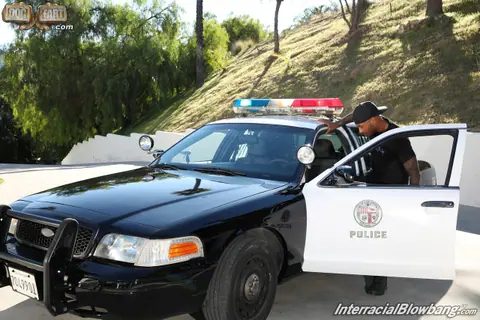 Eliza Ibarra: Slim Latina in Police Uniform Takes an Interracial Blowbang – photo 3 of 15