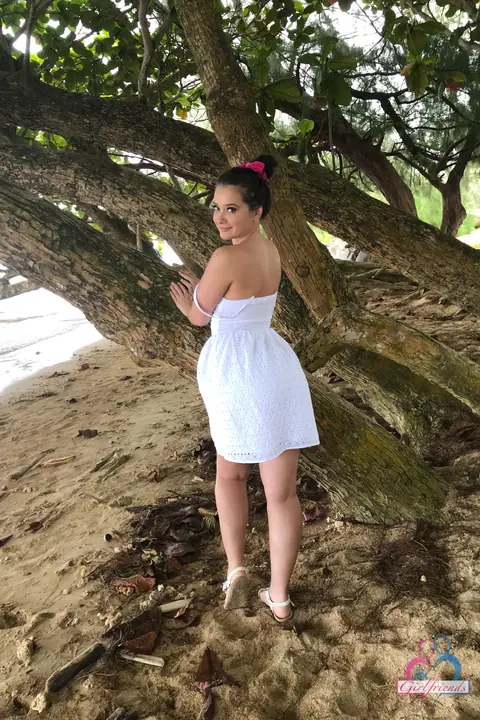 Gia Paige: Petite Slim Brunette in a Bikini Flaunts Her Big Ass Outdoors – photo 14 of 20