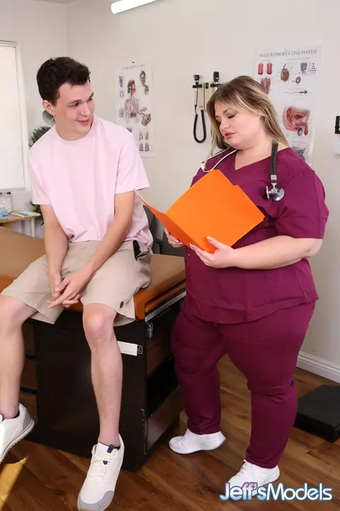 Tiffany Star: PAWG Nurse Jerks and Rides a Stud to Cumshot – photo 5 of 20