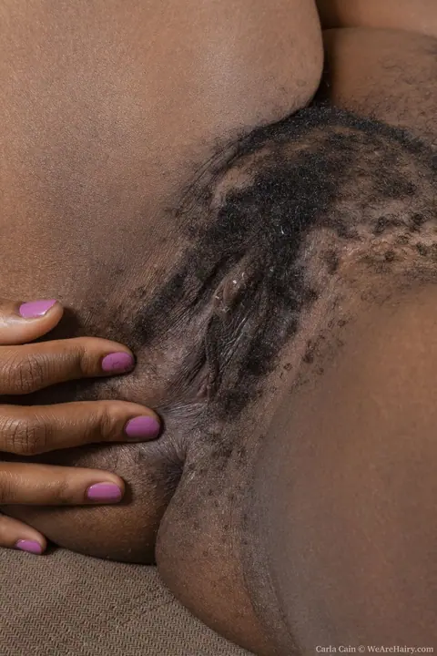 Carla Cain: Ebony PAWG in a Dress Spreads Her Hairy Pussy – photo 19 of 20