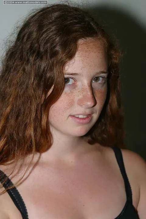 Redhead in Lingerie Spreads Her Hairy Pussy – photo 1 of 16