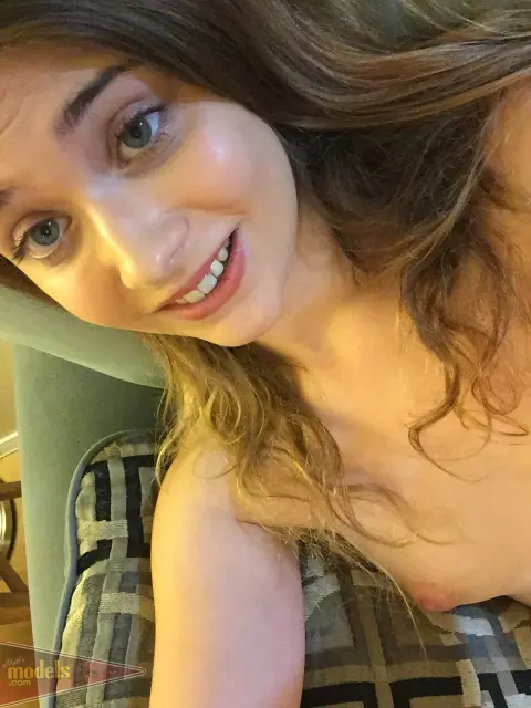 Ariel Mcgwire: Petite Brunette Strips Out of Her Shorts in the Bathroom – photo 16 of 16