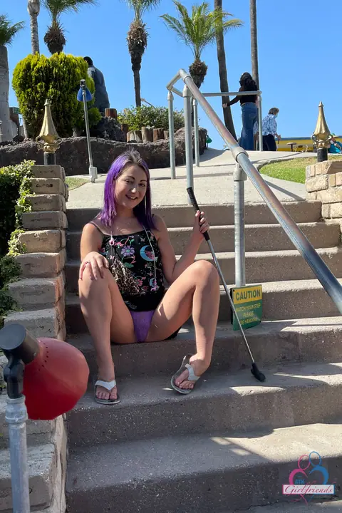 Lily Adams: PAWG Brunette Spreads Her Pussy and Asshole Outdoors – photo 10 of 21