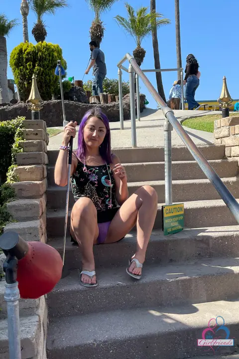 Lily Adams: PAWG Brunette Spreads Her Pussy and Asshole Outdoors – photo 9 of 21